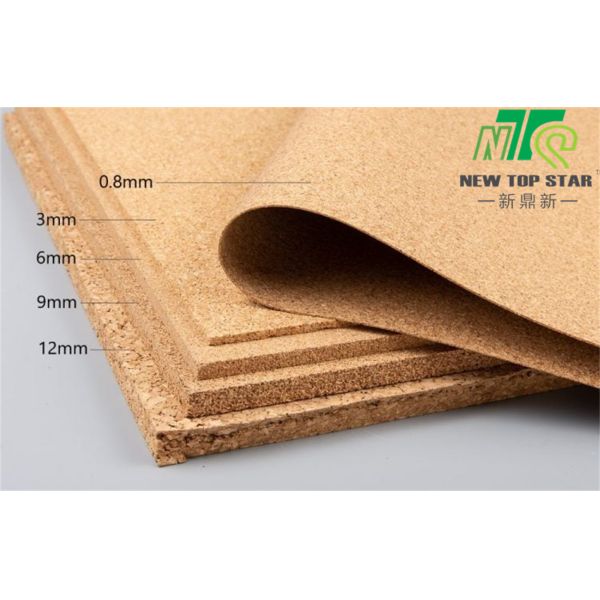 Buy Soundproof 6mm Eco Cork Underlayment Sheets 6 Sq.Ft. Rohs at wholesale prices