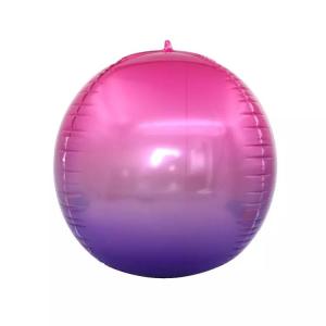 Wholesal 22 Inch Advertisement 4D Round Blue Planet Earth Helium Foil Balloons