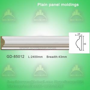 Quality Polyurethane Plain Architectural Panel Decorative Cement Mouldings for sale