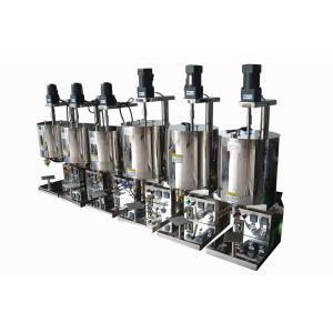 Simple Heated Lipstick Filling Machine 20L Aluminum Mold Lipstick Filling