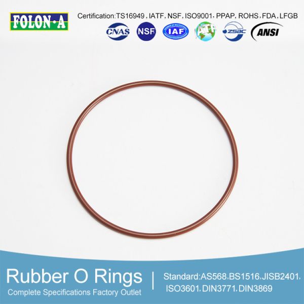 Buy FKM O Rings for Oil Sealing in Black with Excellent Chemical Resistance at wholesale prices