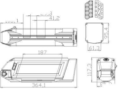 RYDBATT SSE - 041 / Li - 18650 - 10S4P - 36V10.4Ah 36V For Electric Bicycle Battery