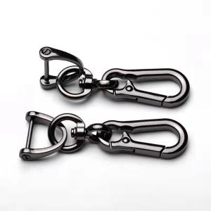 Gunmetal Car Keychain Holder ISO9001
