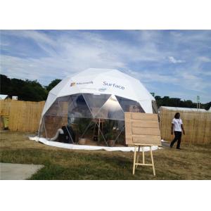 Semi - Permanent 10m Diameter Geodesic Dome Tent Party Steel Structure For