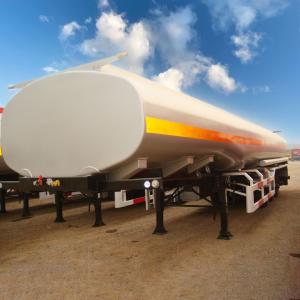 Heavy Duty Fuwa Axle 13t Fuel Tank Trailers 12 Tire