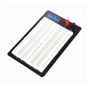 1580 tie-point White Breadboard ( round holes ) 17.4*11.7*0.85*cm