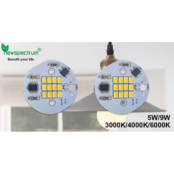 35mm Round 50w SMD LED Chip 3000K For GU10 Downlight Spotlight