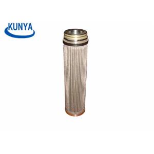 Pleated Fiber Felt 60 Micron Polymer Ss Cartridge Filter Steel Candle