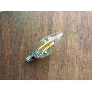 Triac Dimmable Power Saving Light Bulbs 35 * 98mm E14 / E12 C35 Candle Shape