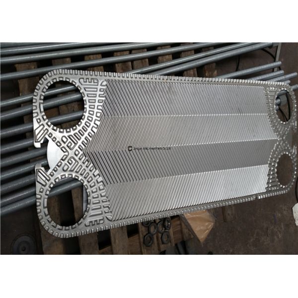 V60 SS316 304 PHE Plate For Heat Exchanger centre to centre: 1280mm*540mm