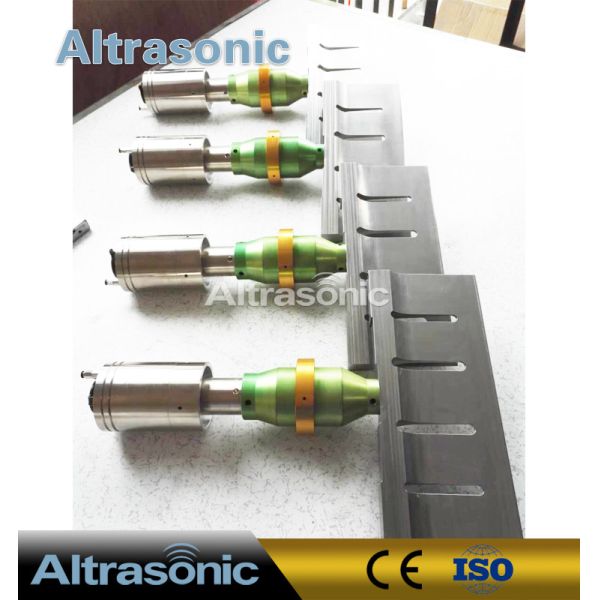 20Khz Ultarsonic Food Cutter for frozen meat chorizo bacon cheese nougat sliced portioned with blade lengh optional