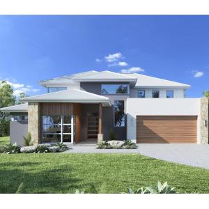 Double Fast Construction Prefabricated Luxury House With Light Steel Structure