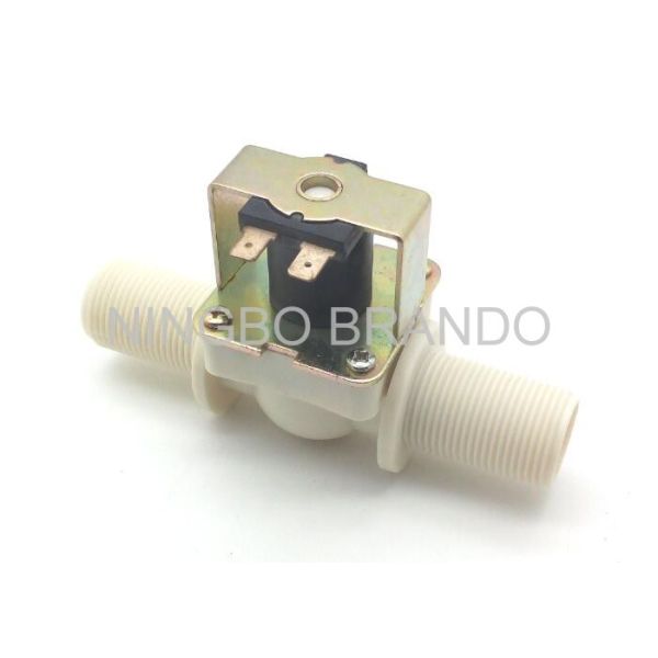 G3/4 Plastic Reverse Osmosis Parts Electromagnetic Solenoid Valve