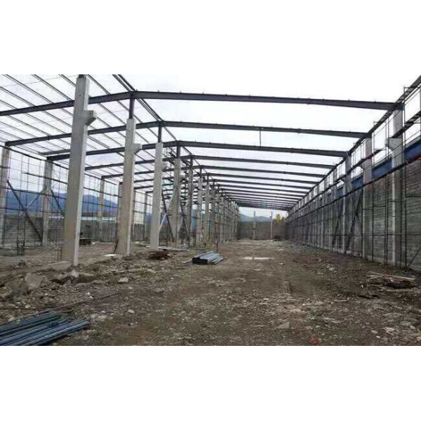Buy Customized 50mm Panel Steel Frame Warehouse Q235b Prefabricated at wholesale prices