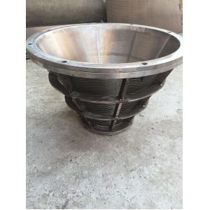 Customized Thickness Square Hole Centrifuge Basket with Galvanized Surface