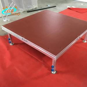 1.22M*2.44M Portable Aluminum Stage Platform With Stage Kits