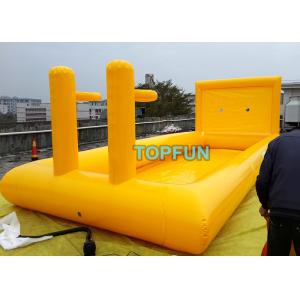 Basketball Frame Inflatable Swimming Pools 10 x 4m Dimensions For Handle Boat