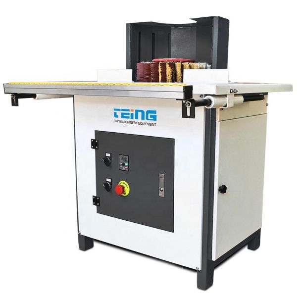 Buy SKY-20S Vertical Manual Sanding Machine with Frequency Control Polishing Roller Speed at wholesale prices