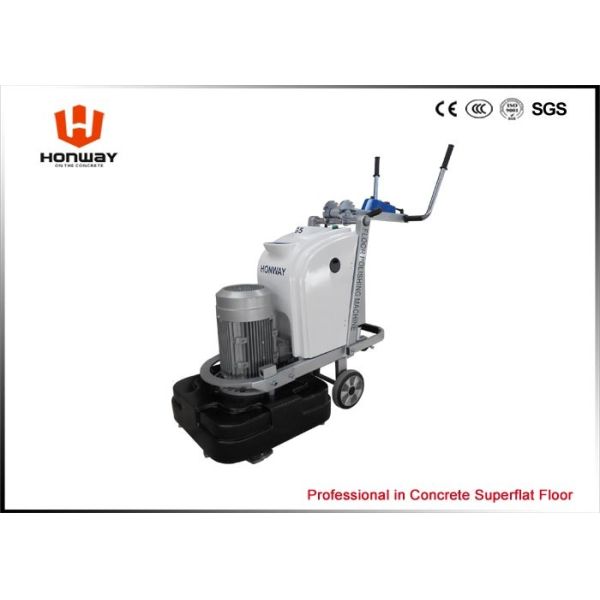 Square Design Cement Polishing Machine , Industrial Concrete Grinder To Level