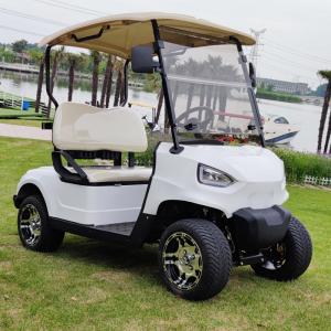 China Full Of Energy 2+2 Seater Red  Off-Road Golf Cart Car Electric Drive Smoothly Traverses Intricate Landscapes on sale