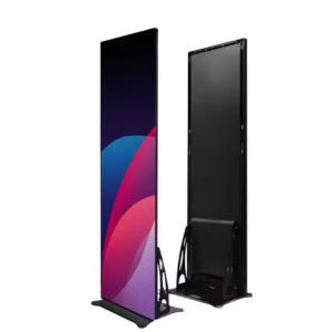 Quality Led Poster Advertising Indoors P1.8 P2.5 Portable Pantalla Led Matrix Panel Module Billboard Foldable Led Poster Display for sale