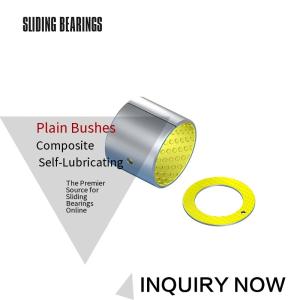 POM Composite Gleitlager Metric Sleeve Bearings Anlaufscheiben Units Housings
