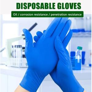 Professional Disposable Nitrile Gloves with Different Thickness 3mil 4mil 5mil