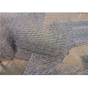 3.4mm Selvedge Wire Galvanized Gabion Box 100mmx120mm Mesh