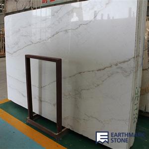 Quality New Quarry Volakas White Marble Slab for sale