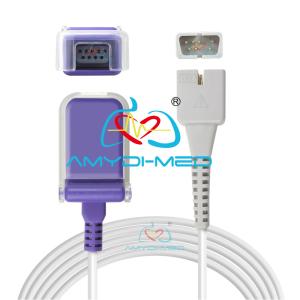 7 Pin SpO2 Pulse Oximeter Cables 1 Meter Spo2 Sensor Cable Easy Installation