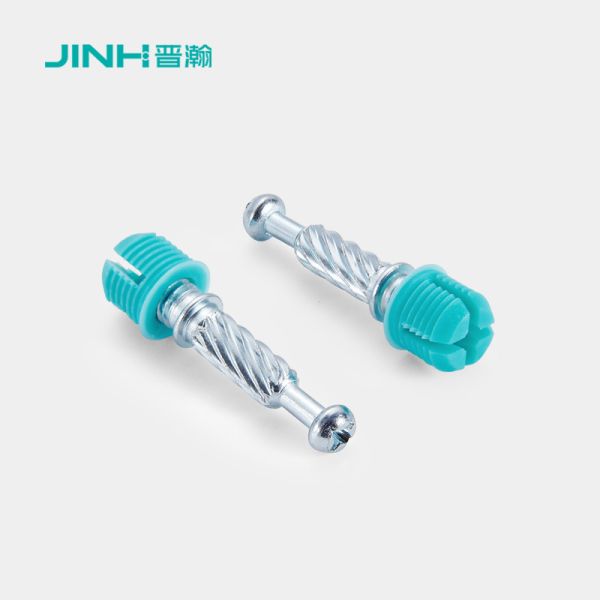 32mm Cold-Rolled Steel Minifix Spreading Bolts With Dowel, Flat Pack Furniture