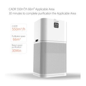 Portable UV HEPA Home Air Purifier For Bedroom