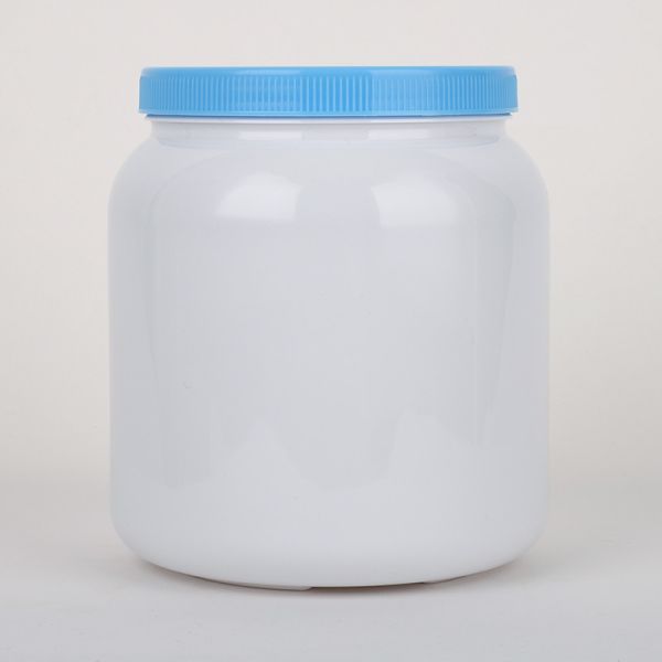 New Design 400g 1000g Plastic Milk Protein Powder PET Container Can With Screw Cover