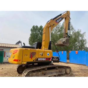Sany Used Sy215c 20t 21t Hydraulic Crawler Excavator Building Diggers Mining
