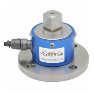 Square drive to flange reaction torque sensor torque transducer