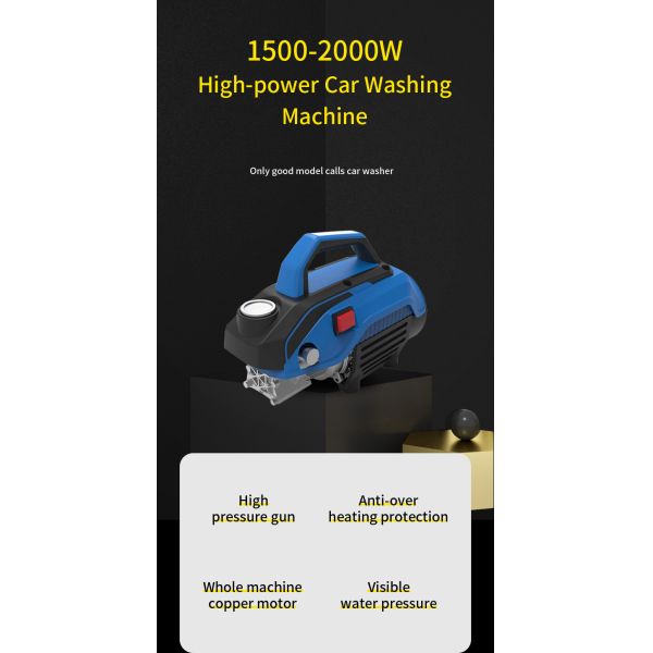 110V 220V Portable High Pressure Water Jet Cleaner For Home