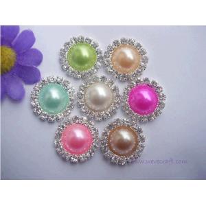 WF2- Pearl rhinestone