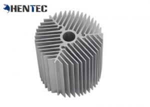 Quality Silvery Anodized Aluminum Heatsink Extrusion Profiles For Led , Custom Design for sale