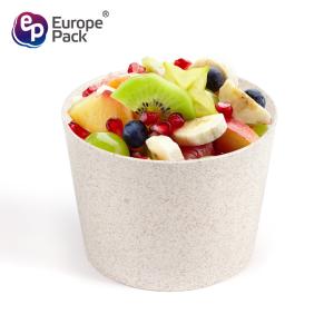 Wholesale disposable plastic cup mousse cake with food grade biodegradable