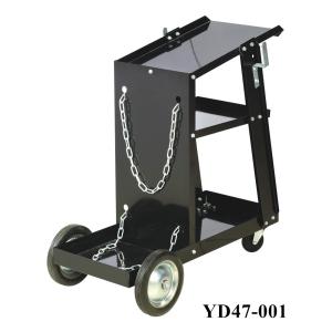 Welding Cart 100 LBS 3 Shelves Automobile Workshop Tools Equipment