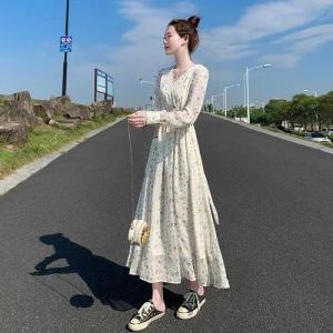 Black One-Piece Long Nightdress