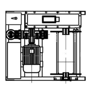 30 Ton Hydraulic Concrete Lifting Wire Rope Winch 20m/Min