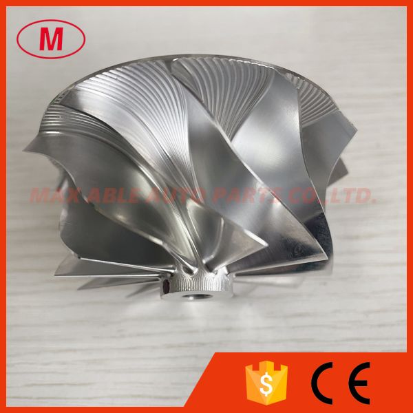 T04B 58.40/69.96mm 11+0 blades High performance turbo aluminum 2618/milling/billet compressor wheel for racing