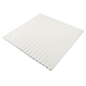 UPVC Roofing Sheet 2.5mm Thick Heat Insulation Spanish Style