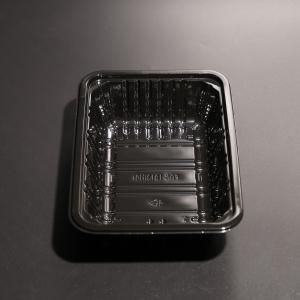 FDA Approved Stackable BPA Free Plastic Reusable Rectangular Food Tray With