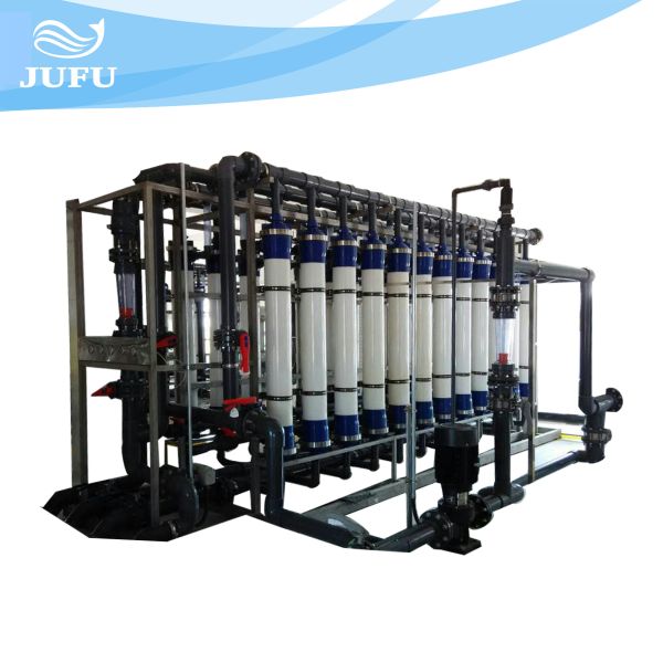 60TPH Ultrafiltration Water Treatment System Water Purifier With UF Membrane