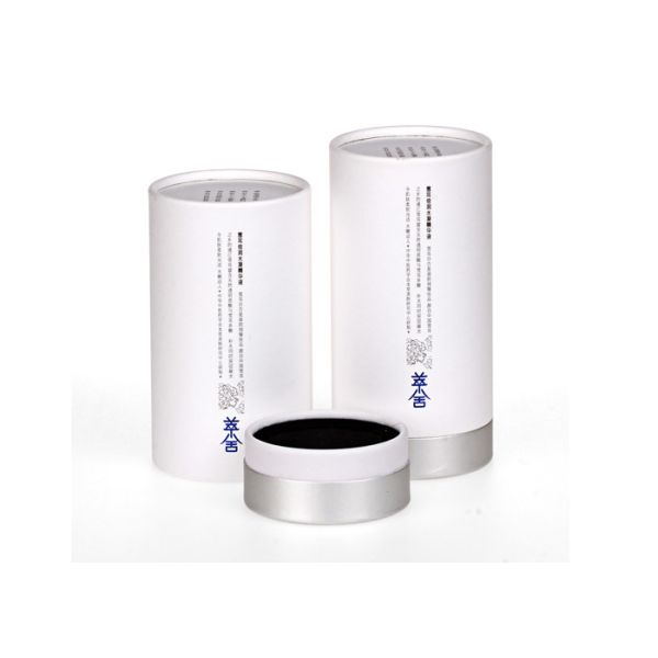 Buy Rolled Edge Paper Tube Packaging Carboard Cosmetic Cylinder Boxes at wholesale prices