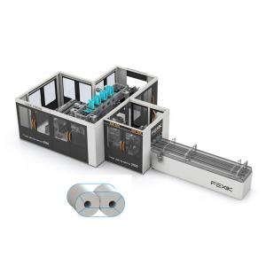 3 Lanes PE Wrapping 100packs/Min Toilet Paper Roll Machine