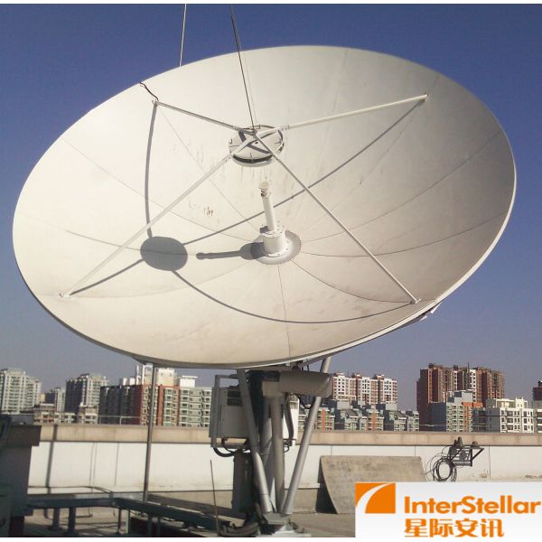 4.5m C band Earth Station Antenna / Uplink Station and Satellite Communication