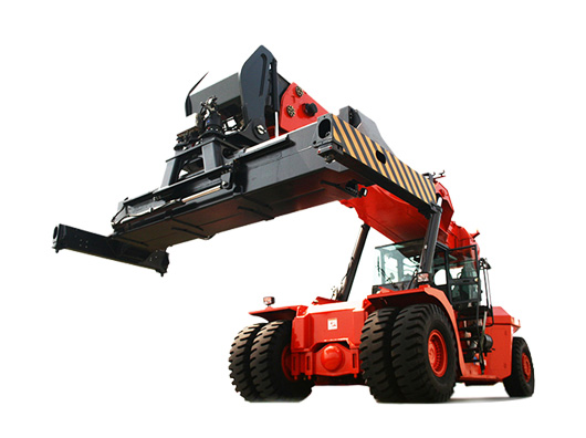 Customized Reach Stacker Forklift High Efficiency 45 Ton Weather Resistance